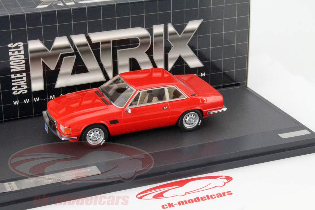De Tomaso Longchamp Series One Anno 1971 rosso 1:43 Matrix