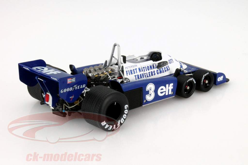 True Scale 1:18 R. Peterson Tyrrell P34 #3 Belgian GP