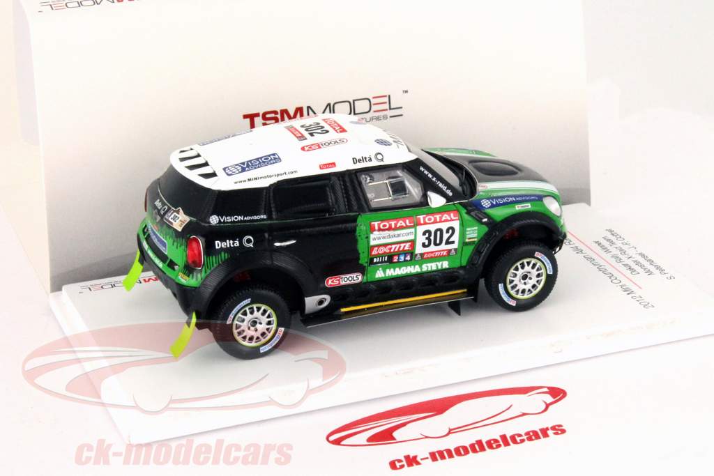 Mini Countryman #302 Vinder Rallye Dakar 2012 1:43 TrueScale