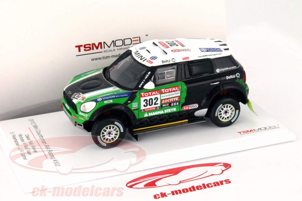 Mini Countryman #302 Vinder Rallye Dakar 2012 1:43 TrueScale