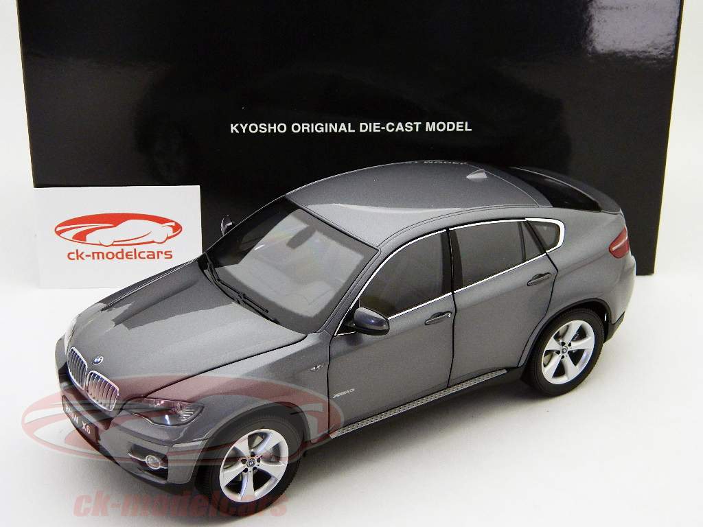 Kyosho 1:18 BMW X6 Space grey / grau 08761SG model car