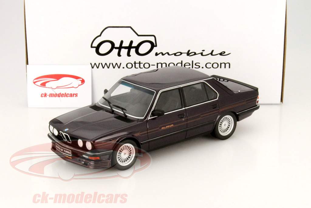 宝马 E28 阿尔皮纳 B7 涡轮增压 深紫金属色 1:18 OttOmobile