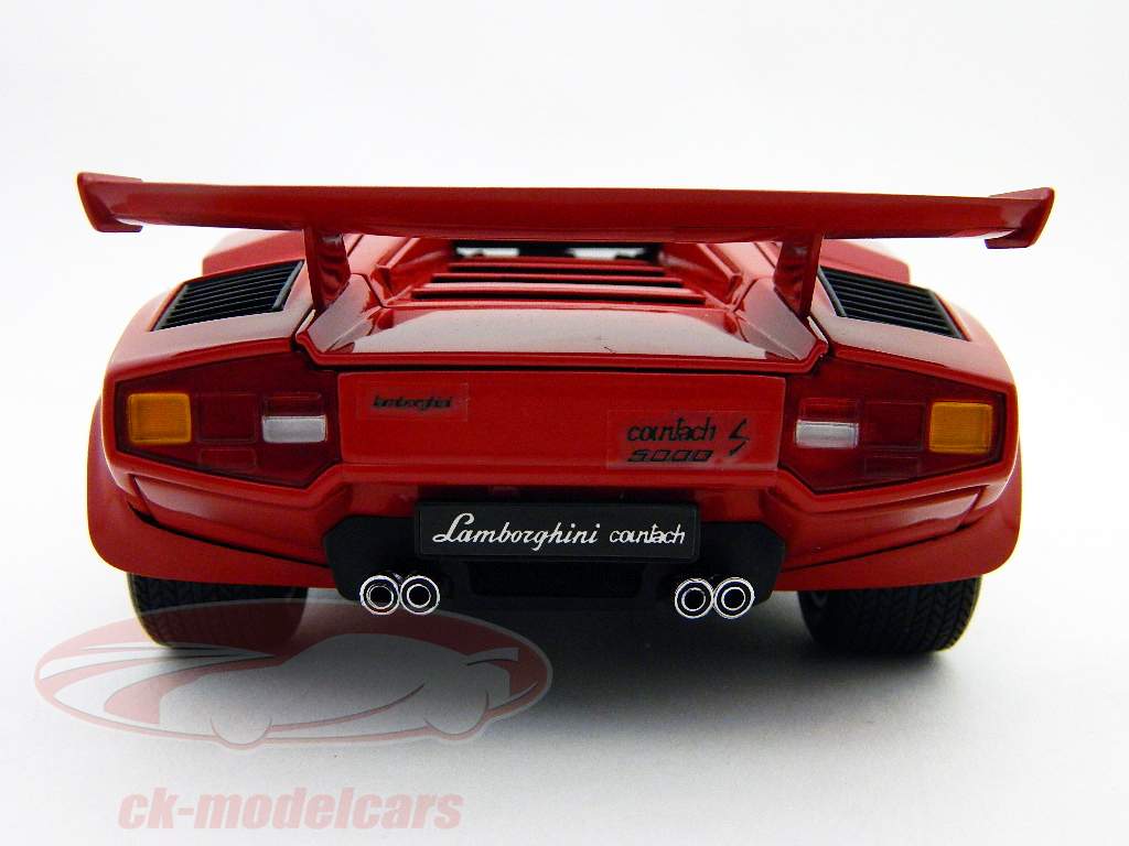 Lamborghini Countach LP5000 S rouge / bleu Kyosho 1:18