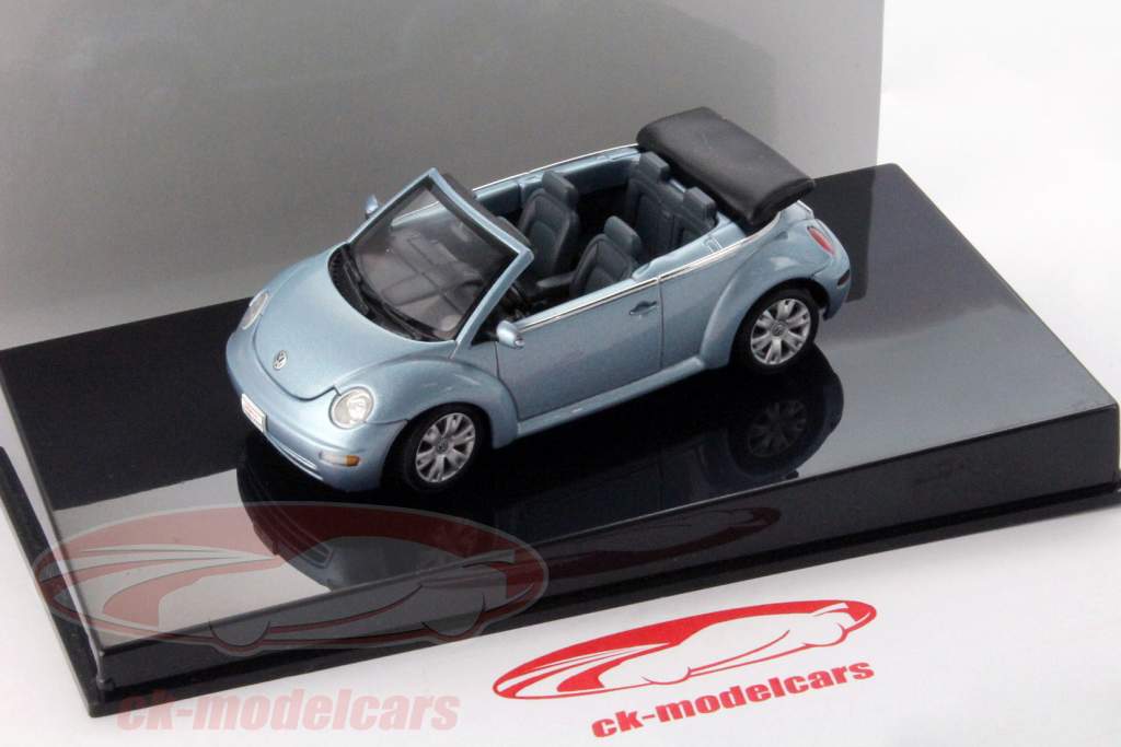 AUTOart 1:43 Volkswagen New Beetle Convertible speed blue