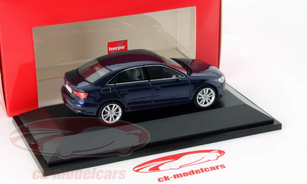 1/43 Herpa アウディ A3 Limousine Audi Diecast model cars Audi A3 1/43 Herpa Limousine blue