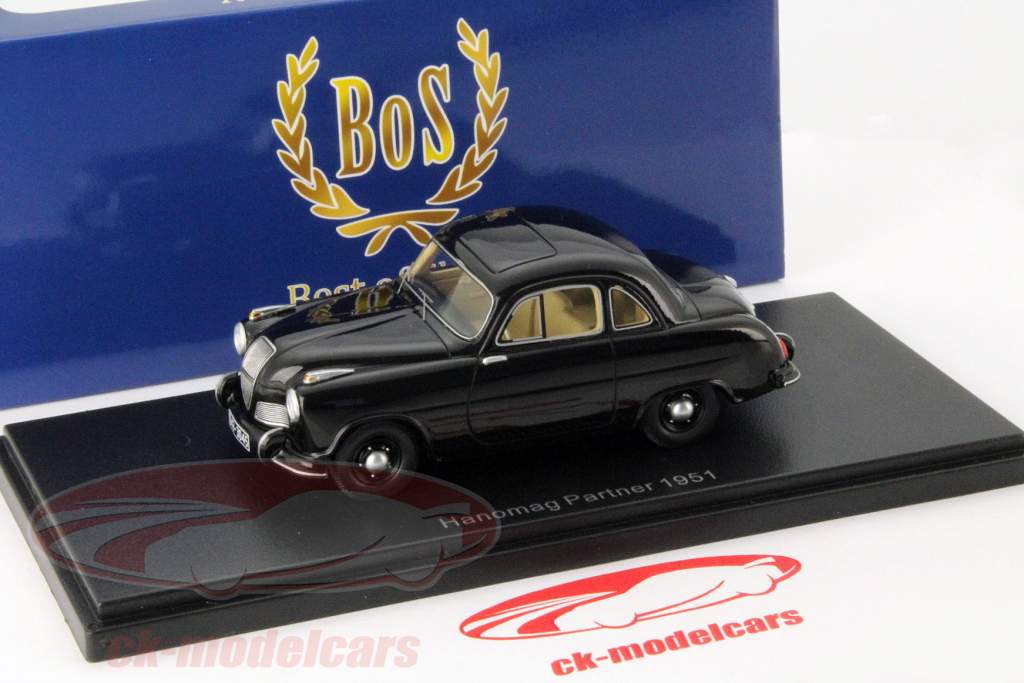 Hanomag Partner 建設年 1951 黒 1:43 BoS-Models