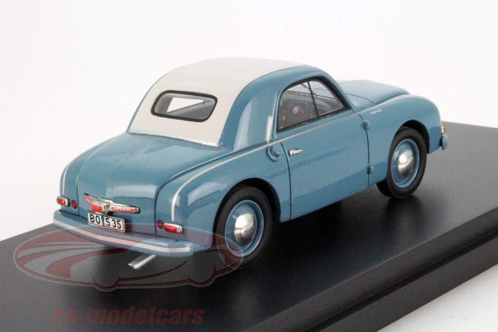 Gutbrod Superior Coupe azul / blanco 1:43 BoS-Models