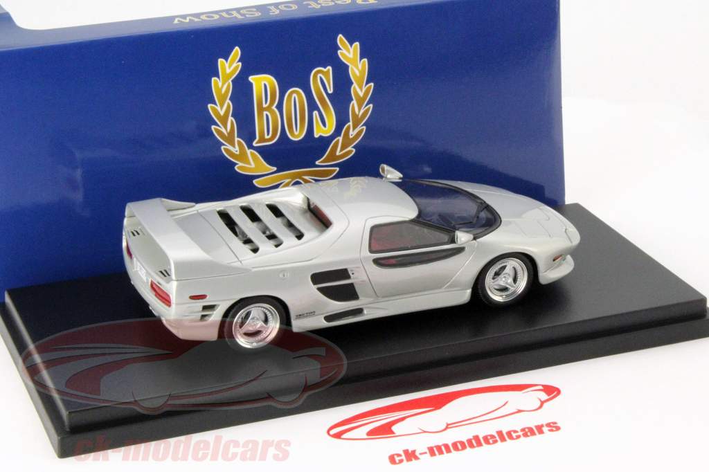Vector 超级跑车 M12 1999年 银色 1:43 BoS-Models