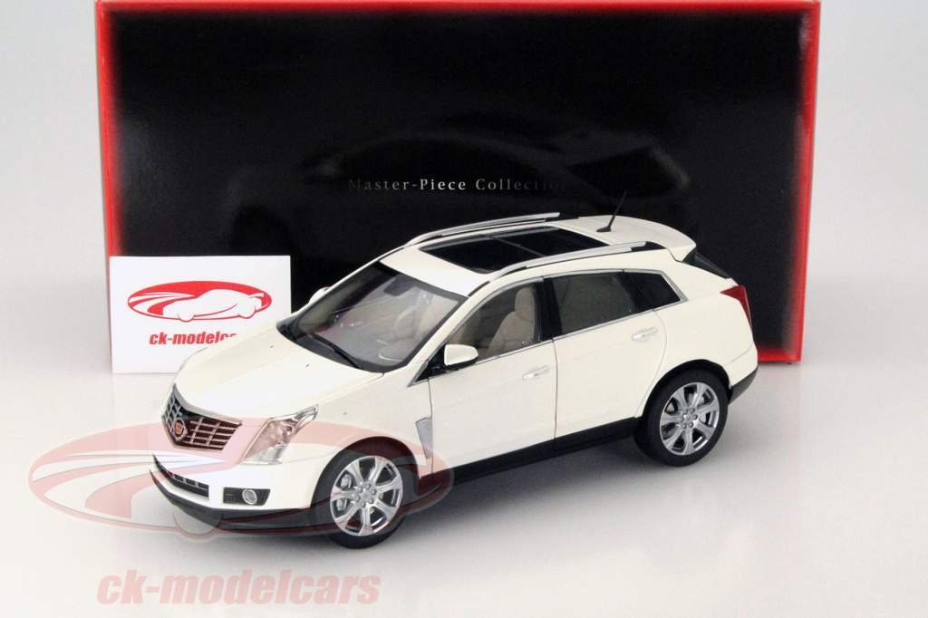 Cadillac SRX Crossover ano 2014 branco 1:18 Kyosho