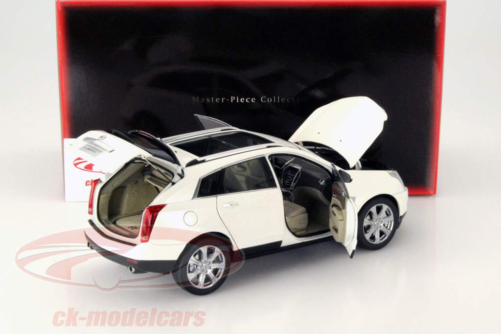 Cadillac SRX Crossover ano 2014 branco 1:18 Kyosho
