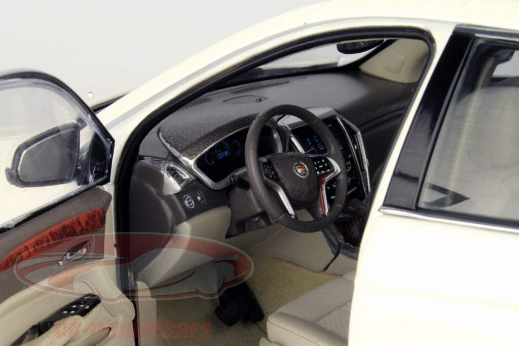Cadillac SRX Crossover ano 2014 branco 1:18 Kyosho
