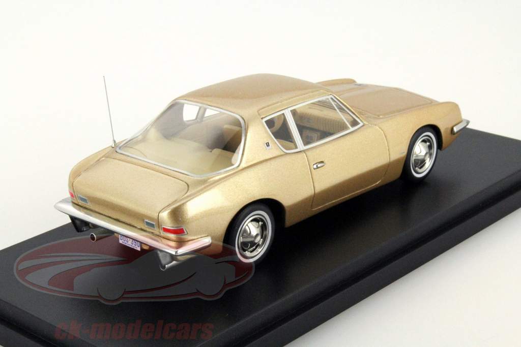 Studebaker Avanti Год 1963 золото металлический 1:43 BoS-Models
