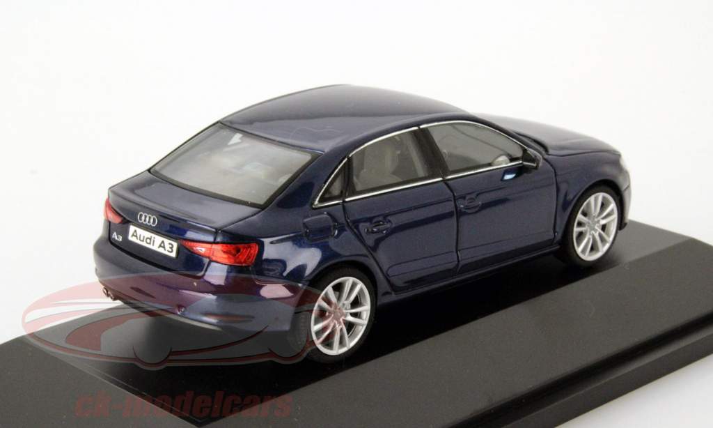 Audi A3 リムジン スキューバ 青 メタリック 1:43 Herpa