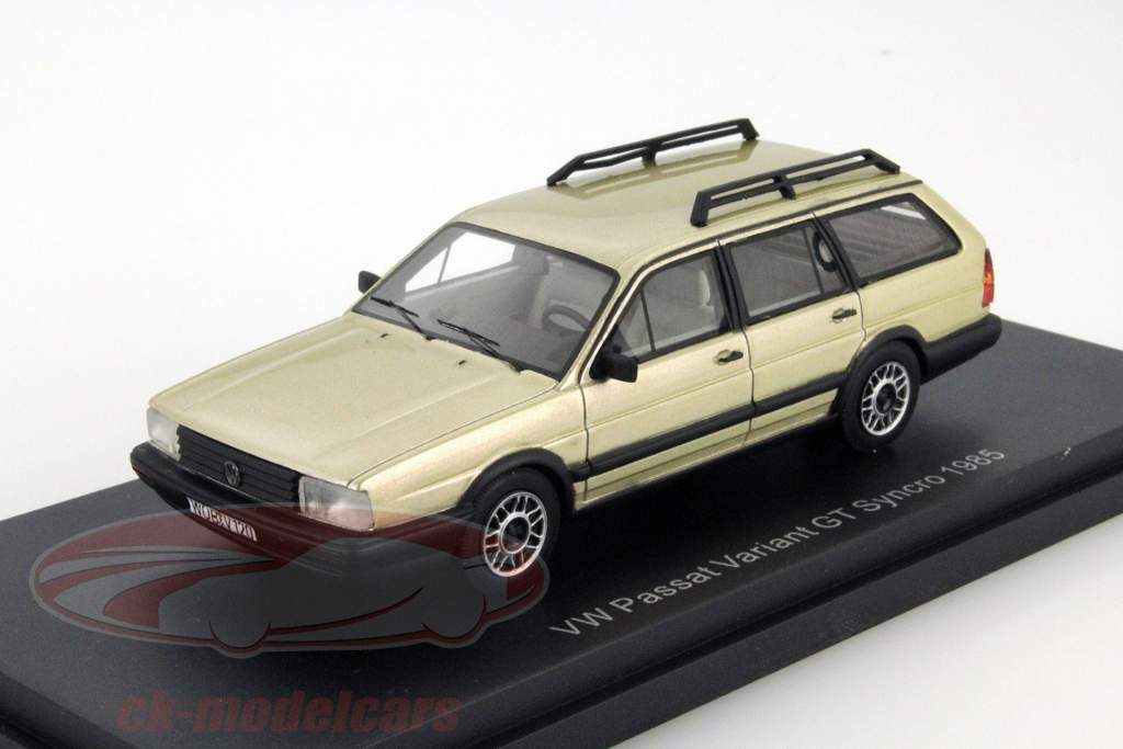 Volkswagen VW Passat Variant GT Syncro Ano 1985 bege metálico 1:43 BoS-Models