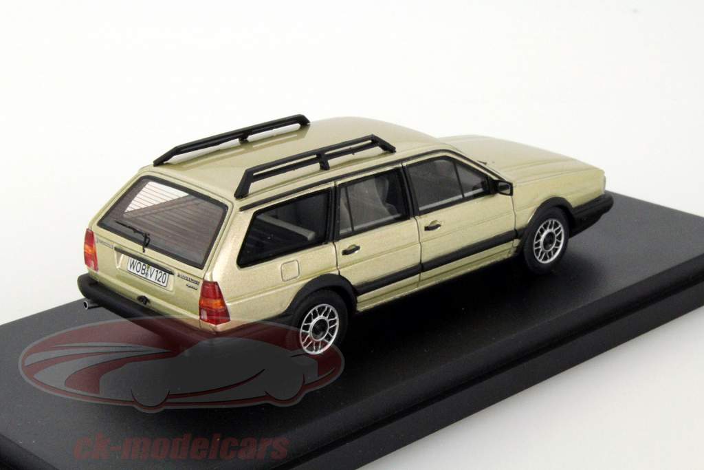 Volkswagen VW Passat Variant GT Syncro Ano 1985 bege metálico 1:43 BoS-Models