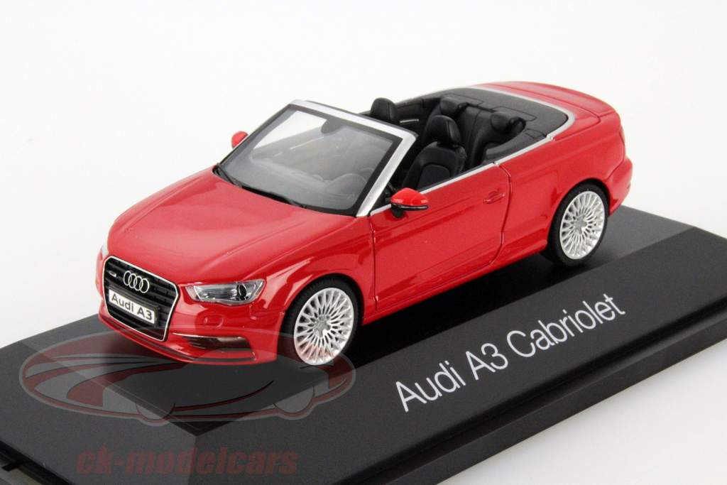 Audi A3 Cabriolet red 1:43 Herpa