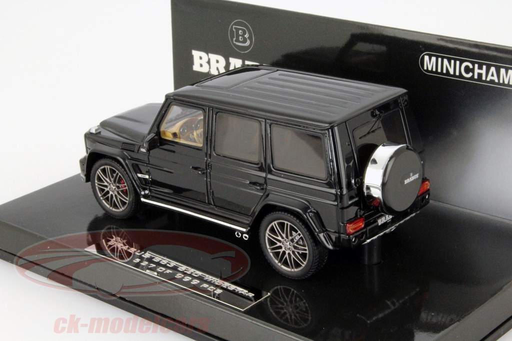 Brabus B63 620 Widestar Année 2012 noir 1:43 Minichamps