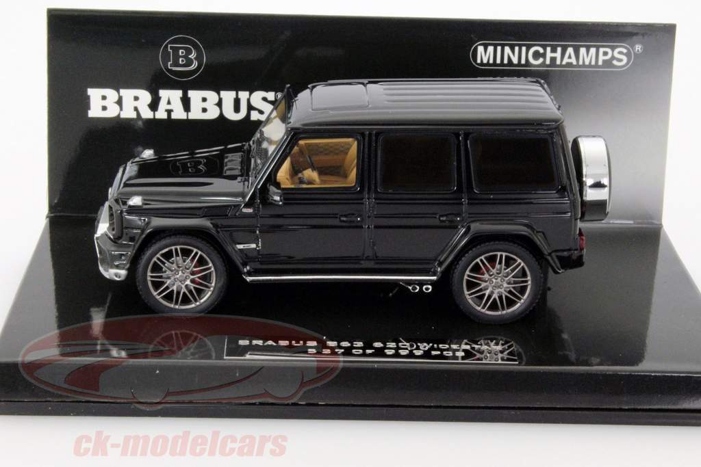 Brabus B63 620 Widestar Année 2012 noir 1:43 Minichamps