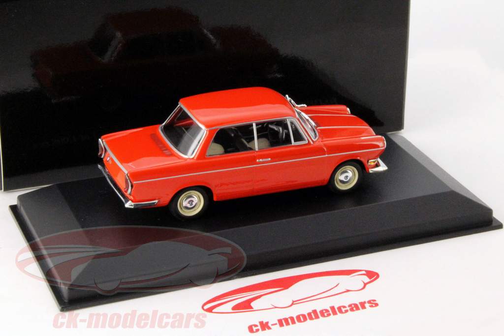 BMW 700 LS Byggeår 1960 oleander rød 1:43 Minichamps