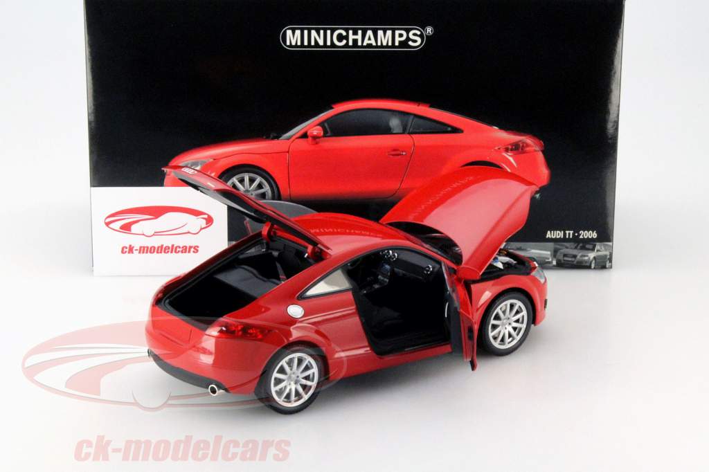 ミニカー AUDI TT ROADSTER 2006 1/18 Audi TT Roadster RHD 8J Black Metal 2006 Minichamps 1:18 1