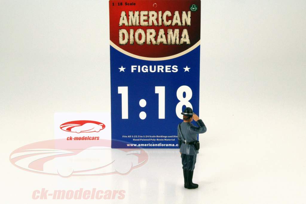 State Trooper Brian Figur 1:18 American Diorama