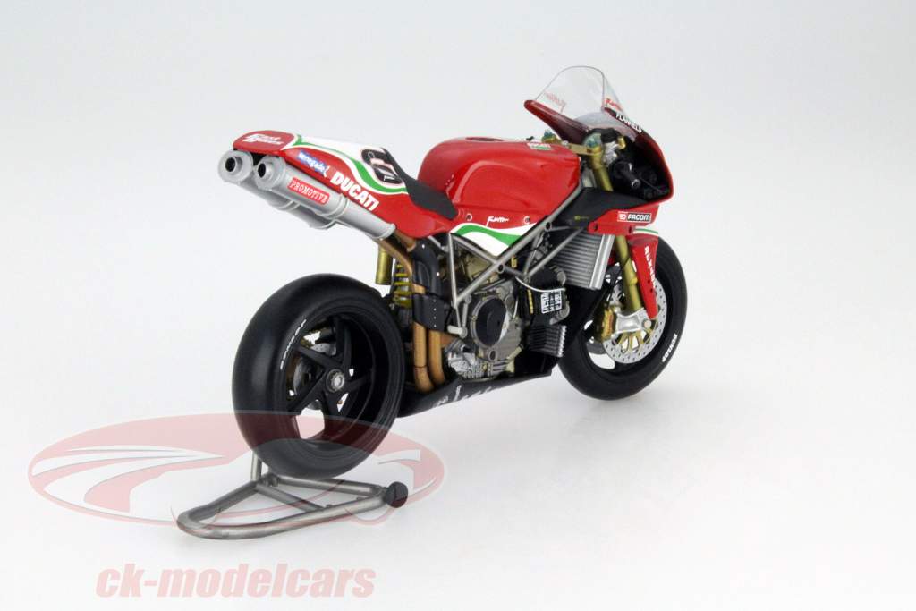 Minichamps 1:12 Michael Rutter Ducati 998 R #6 BSB 2002