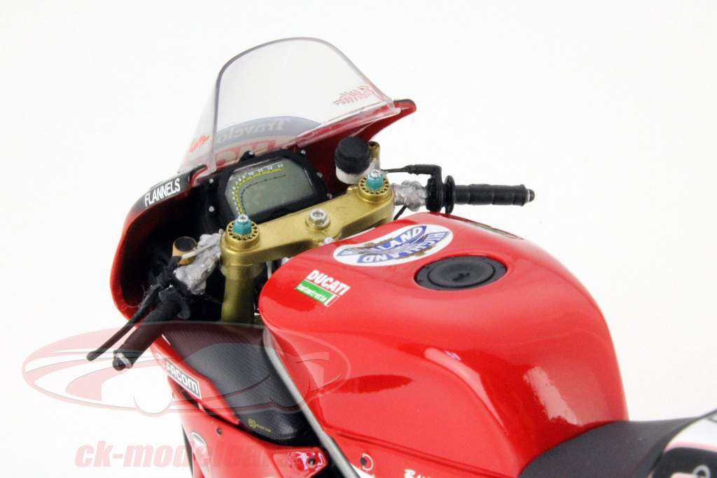 Minichamps 1:12 Michael Rutter Ducati 998 R #6 BSB 2002