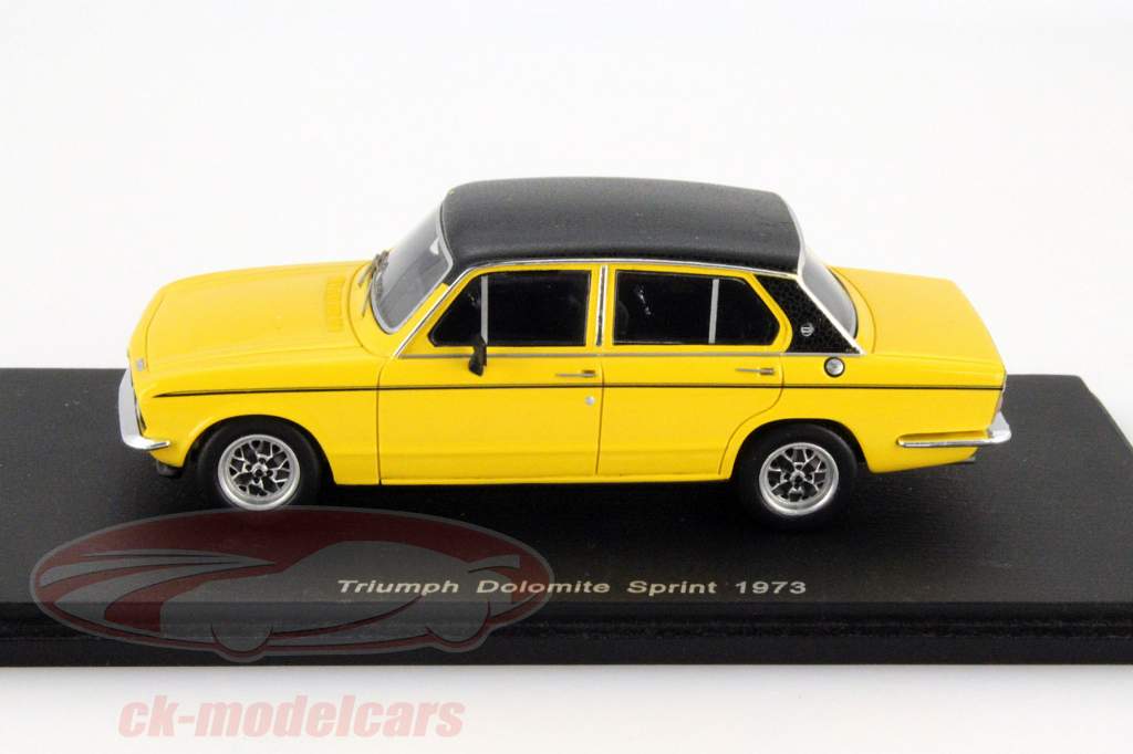 Triumph Dolomite Sprint Anno 1973 giallo / nero 1:43 Spark