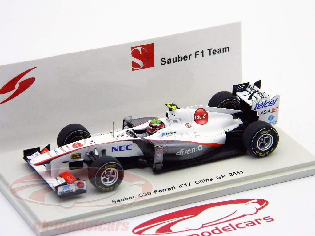 スパーク 1/43 ザウバー C30 2011 F1 モナコGP 5位 #16 小林可夢偉