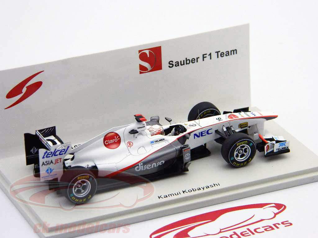 Spark 1:43 K. Kobayashi Sauber C30 Ferrari formula 1 2011