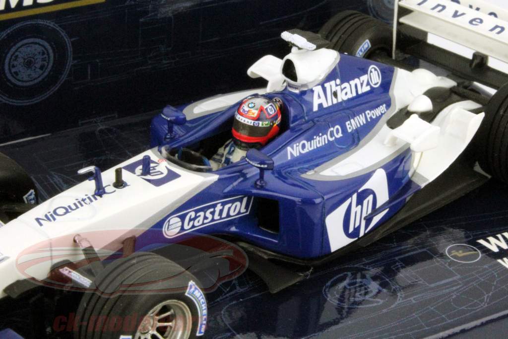 1/43 minichamps WilliamsFW25 モントーヤ Minichamps 1:43 J.P. Montoya BMW FW25 #3 3rd Formula 1 2003