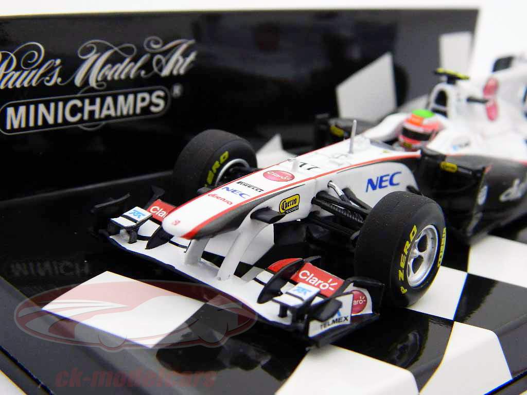 Minichamps 1:43 Sergio Perez Sauber C30 Showcar formula 1