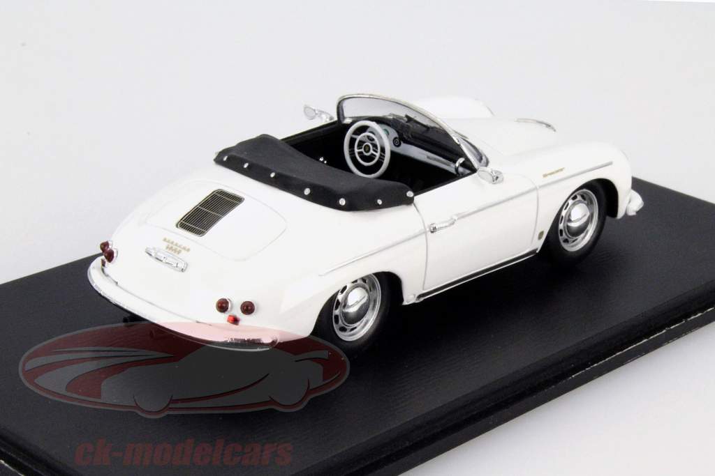 Porsche 356 A Speedster 年 1957 白 1:43 Spark