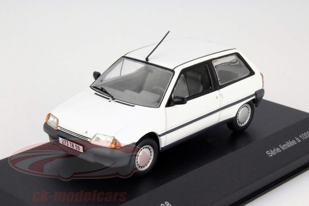 Citroen AX año 1988 blanco 1:43 Odeon