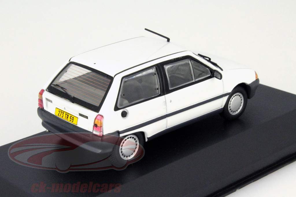 Citroen AX 年 1988 白 1:43 Odeon