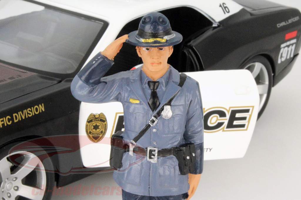 State Trooper Brian Figur 1:18 American Diorama