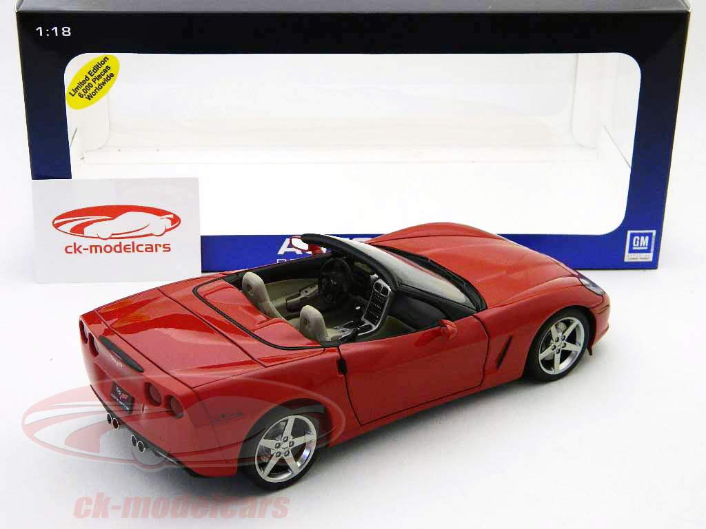 雪佛兰考维特C6敞篷BJ。2,005转/红1:18 AA