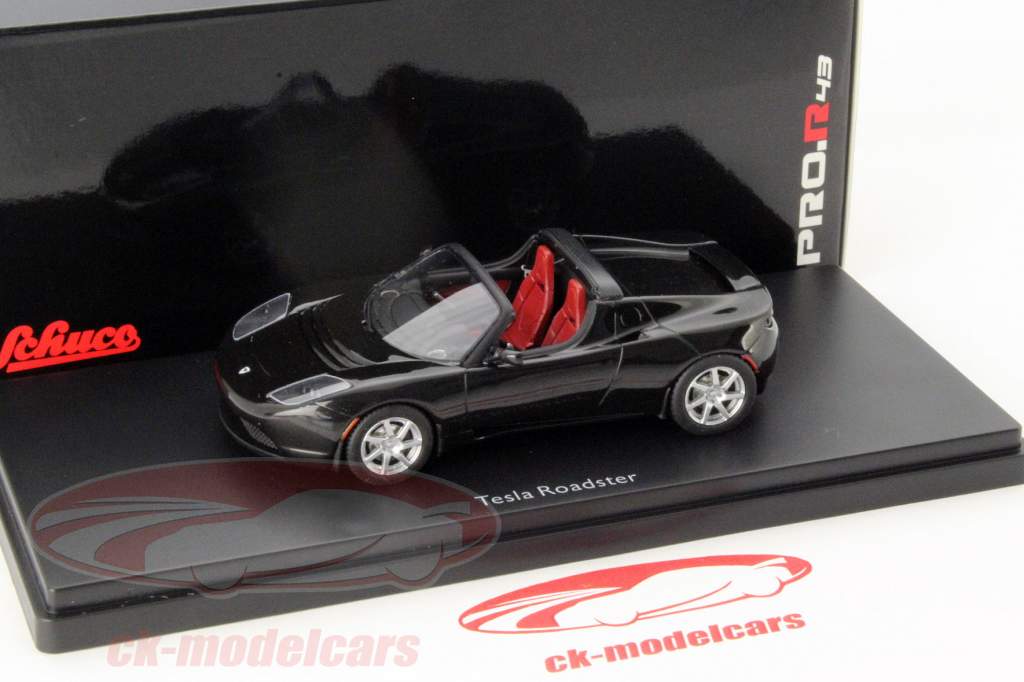 特斯拉 Tesla 跑车 黑色 1:43 舒克 Schuco