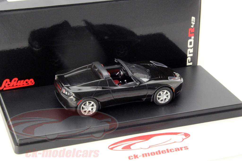 特斯拉 Tesla 跑车 黑色 1:43 舒克 Schuco