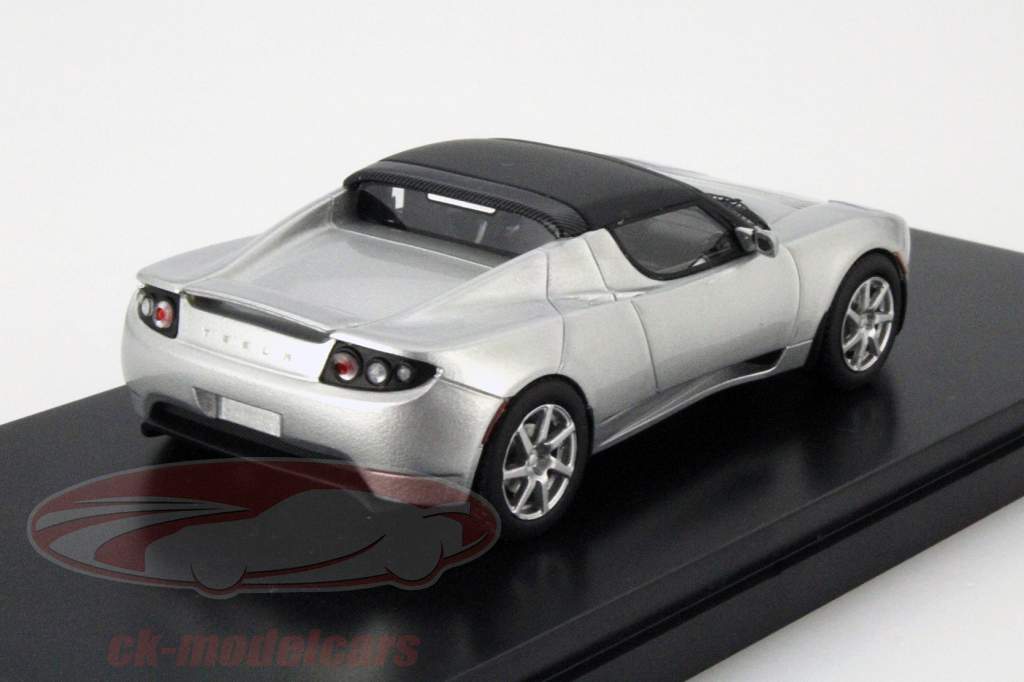 特斯拉 Tesla 跑车 银色 1:43 舒克 Schuco