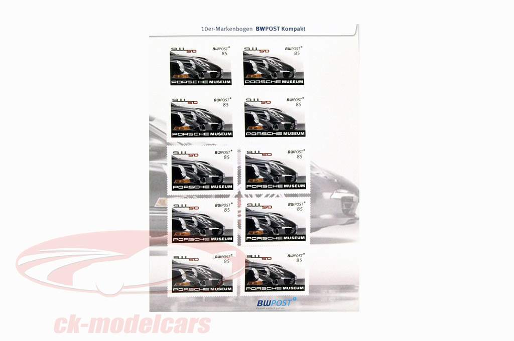 十张邮票: 特别版 保时捷博物馆 911 BWPost