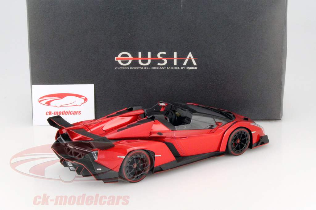 Kyosho 1:18 Lamborghini Veneno Roadster Year 2014 red