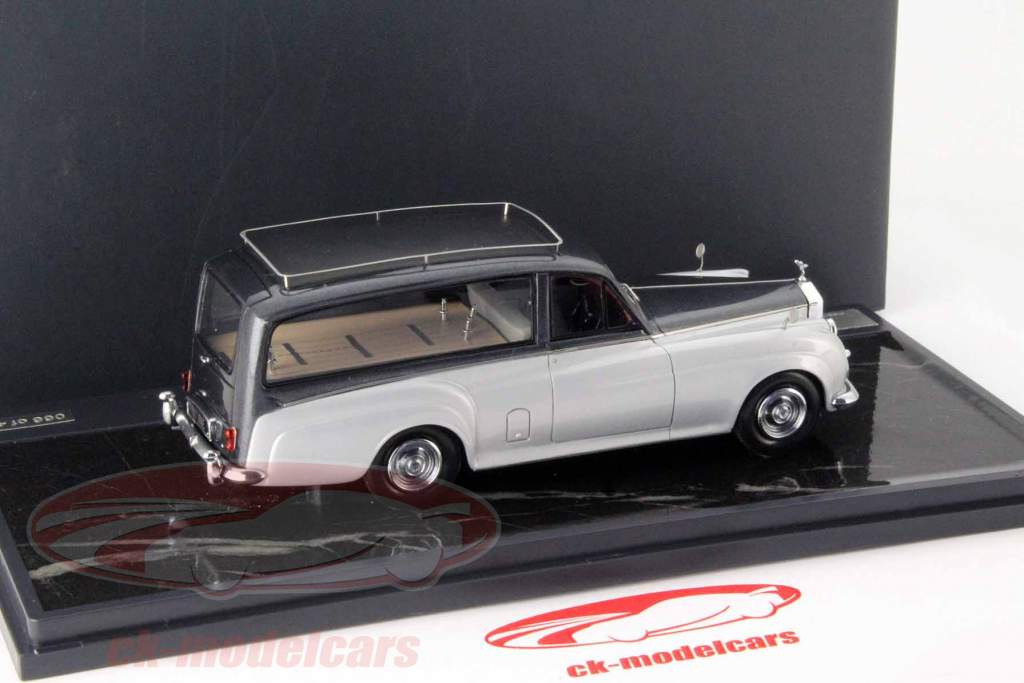 Rolls Royce Simpson and Slater prata / cinza prata 1:43 Matrix