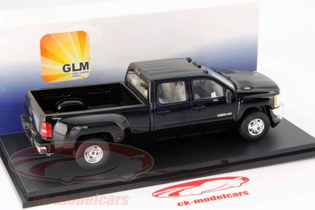 Chevrolet Silverado 3500 HD År 2011 sort 1:43 GLM