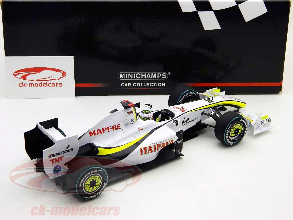 その他 Brawn GP F1 1/18 Jenson Button Minichamps 1:18 Jenson Button Brawn GP formula one Brazil GP