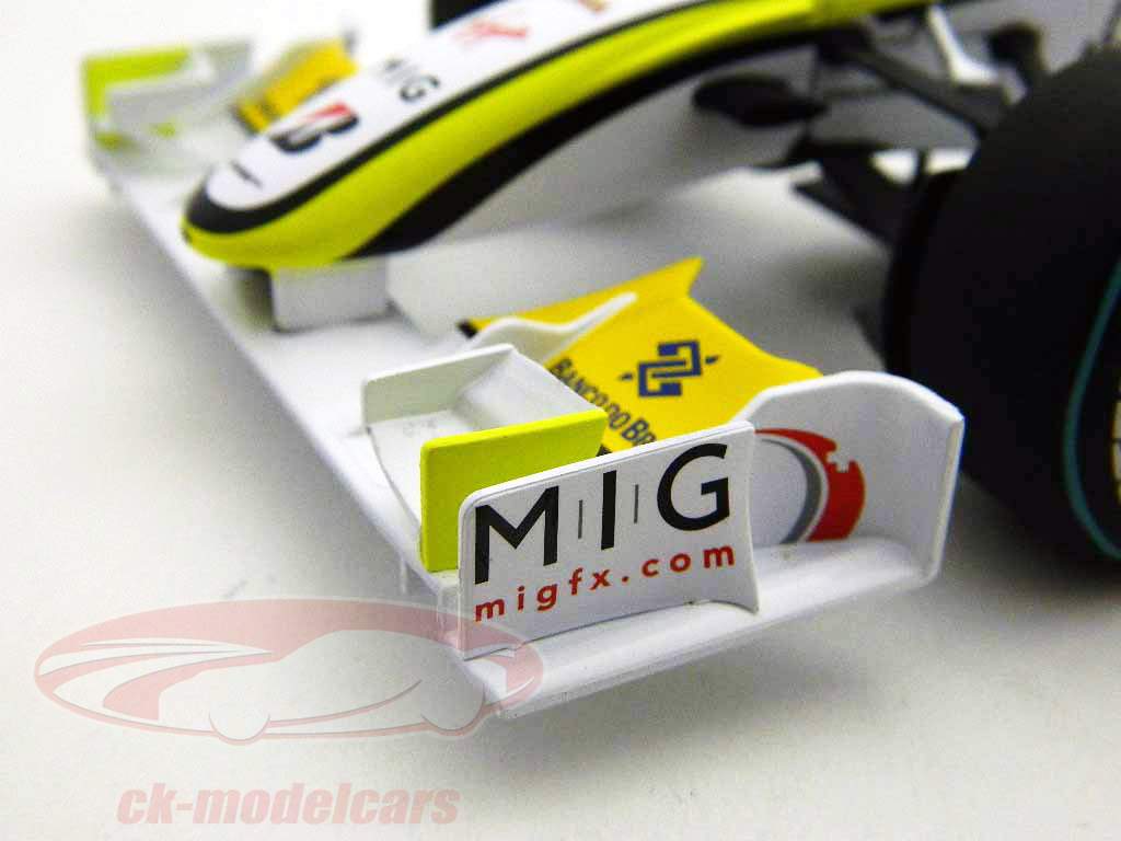 Jenson Button Brawn GP formula one Brazil GP 2009 1:18 PMA