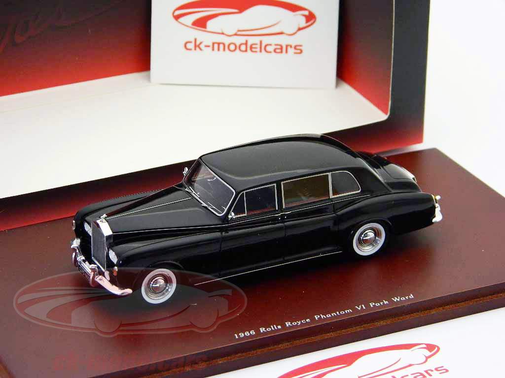 Rolls Royce Phantom VI Park Ward de construction 1966 1:43 TRSC noir