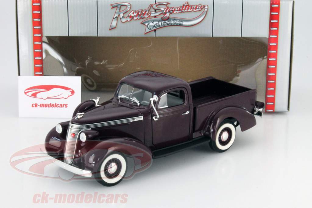Studebaker Coupe Express Pick Up Année 1937 Bordeaux 1:18 Yatming