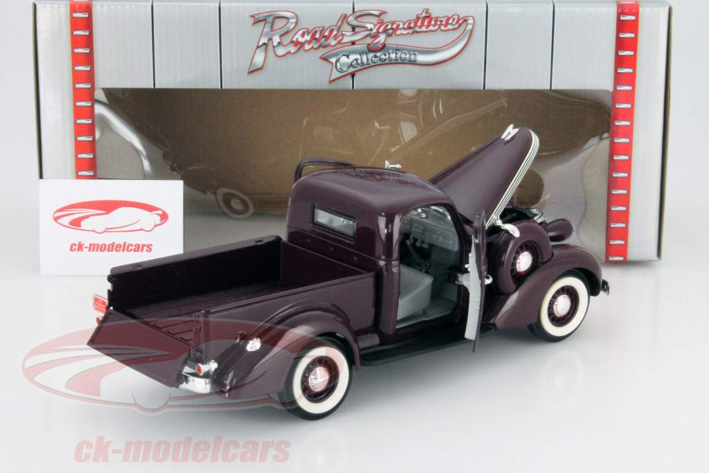 Studebaker Coupe Express Pick Up Année 1937 Bordeaux 1:18 Yatming