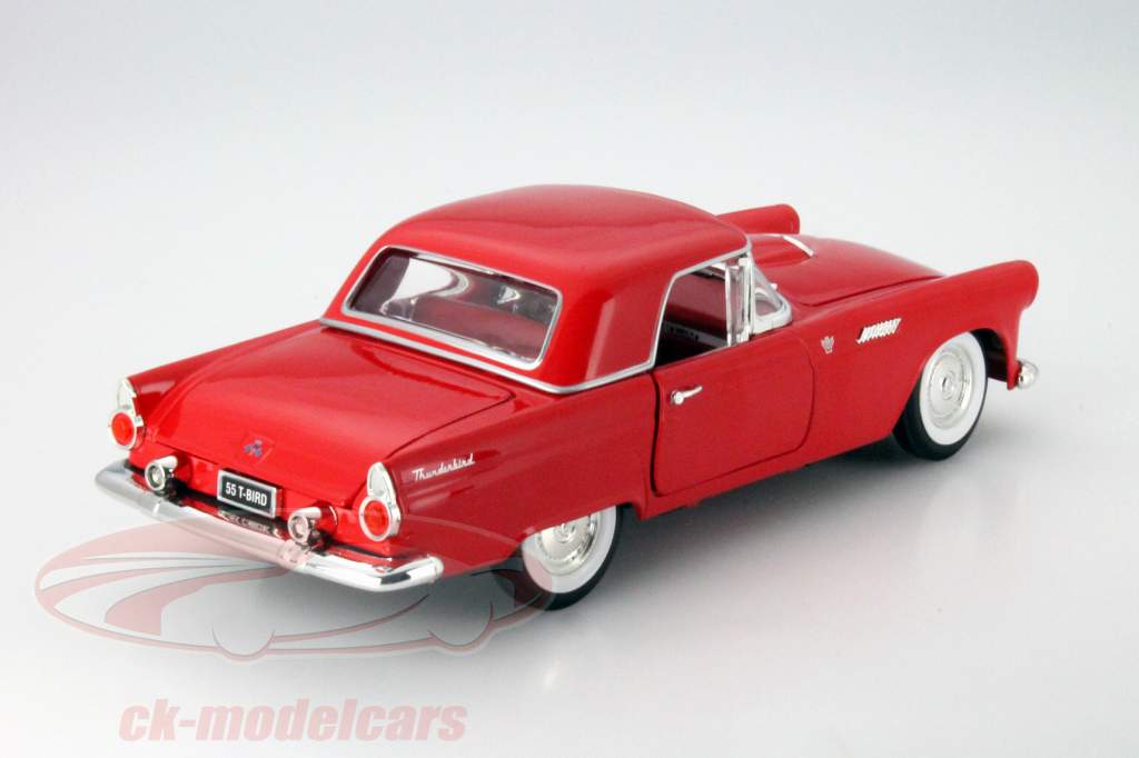 Ford Thunderbird Год 1955 красный 1:18 Yatming